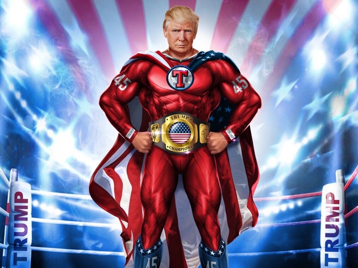 Donald Trump supporters mocked after $99 superhero trading card NFTs sell  out in less than a day | The Independent