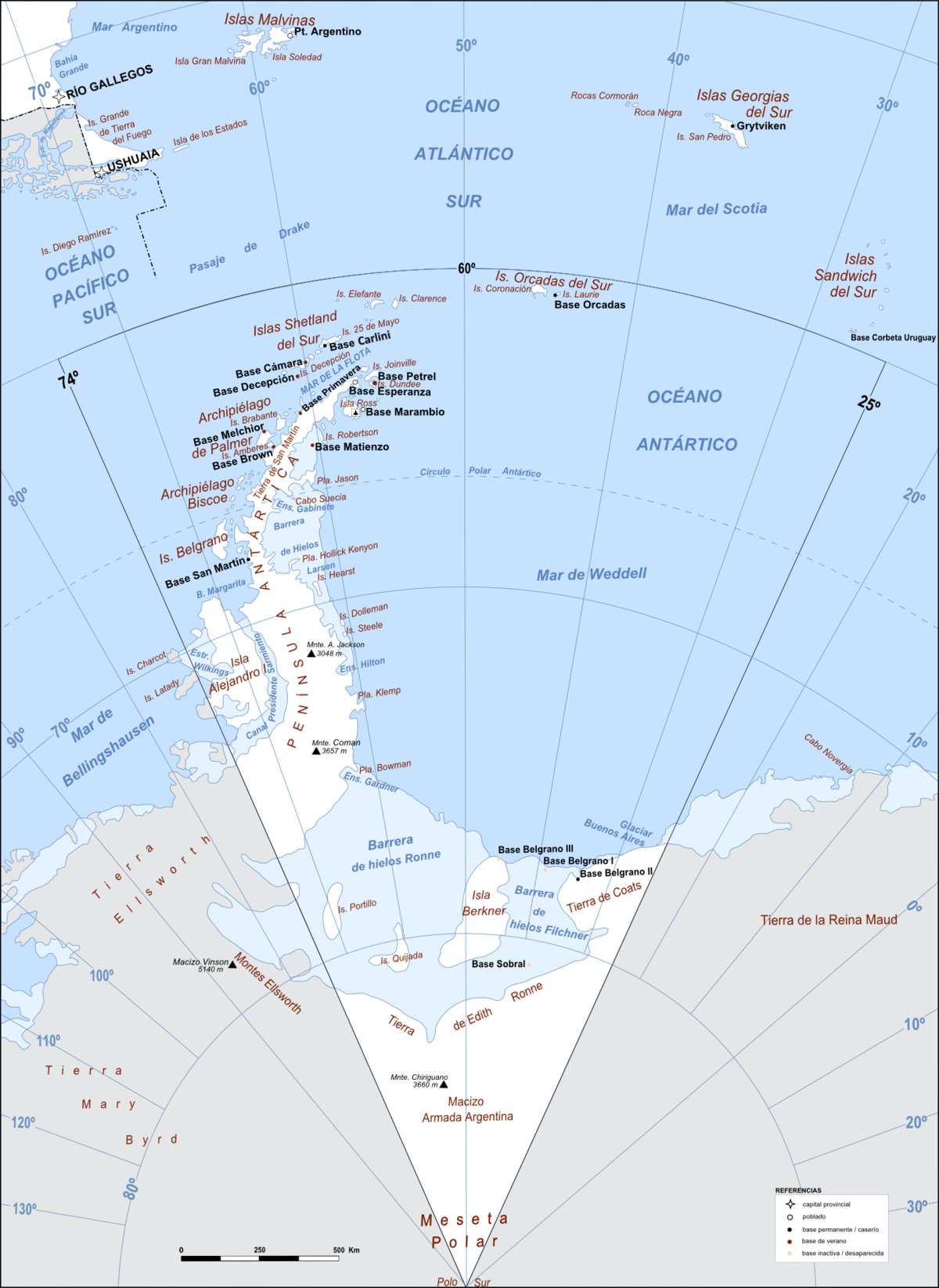 Departamento Antártida Argentina - Wikipedia, la enciclopedia libre