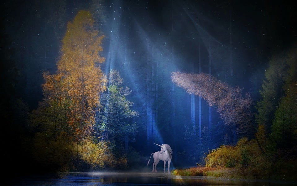 Unicorn, Fairy Tales, Mythical Creatures, Mystical