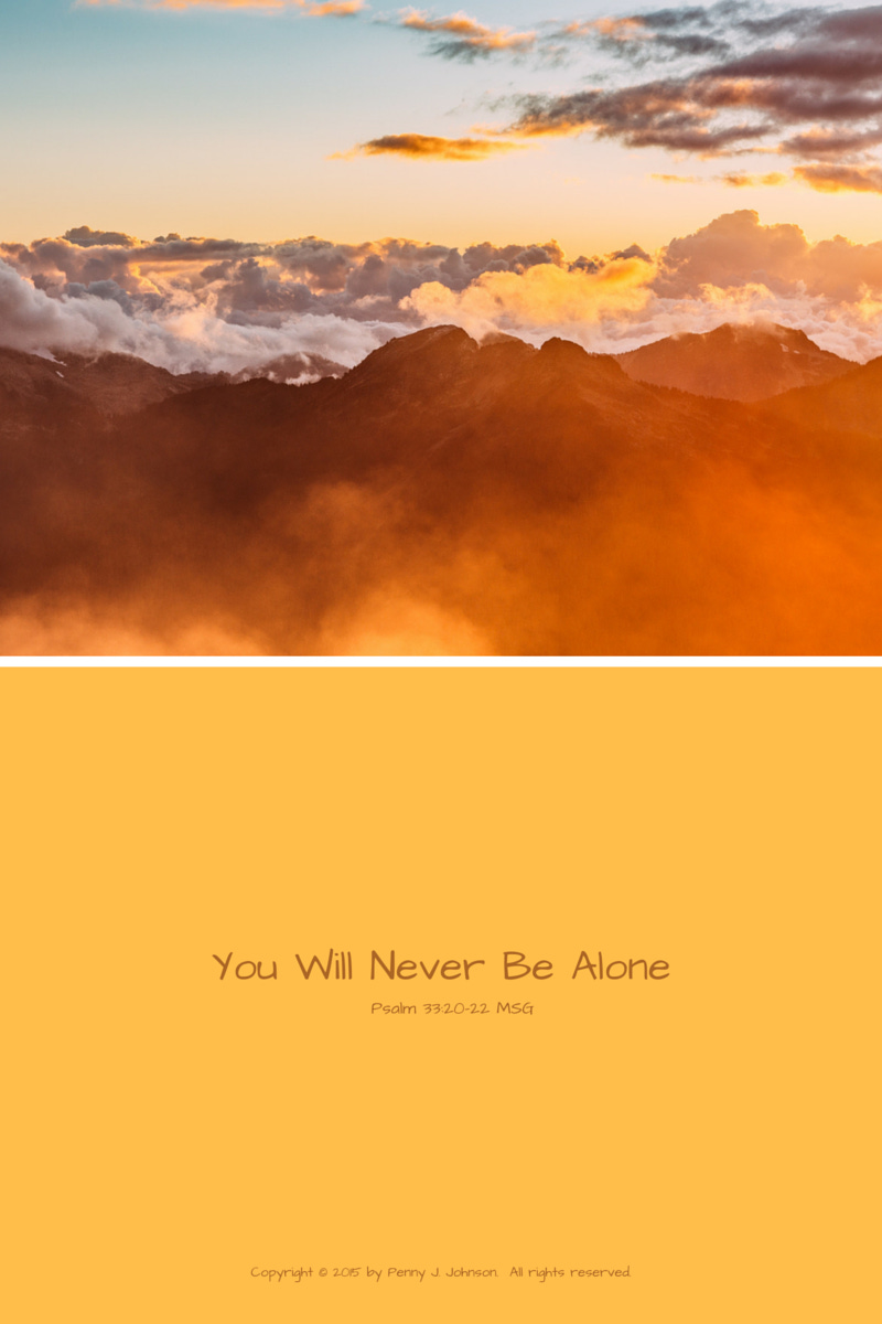 You Will Never Be Alone 1