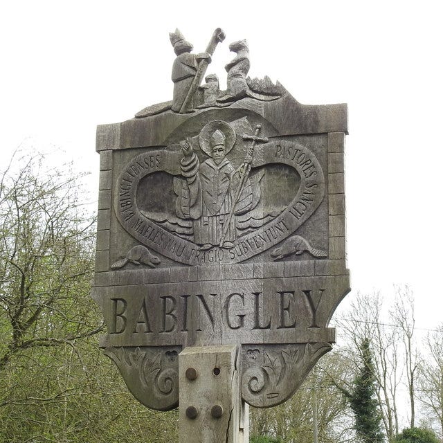 Babingley village sign by Adrian S Pye