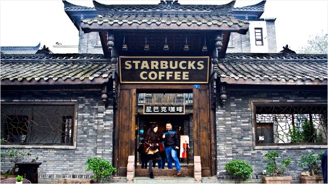 Starbucks sees big growth in China