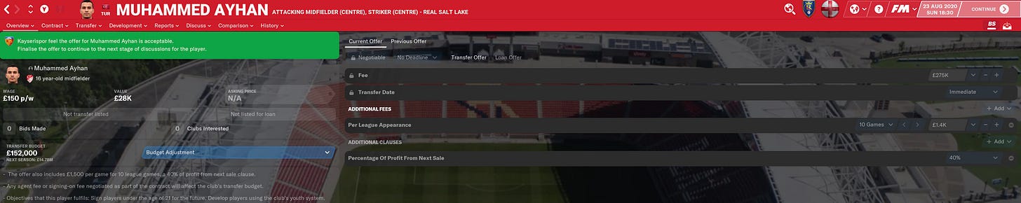 Football Manager 2021 Trialist
