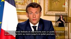 Emmanuel Macron (4) Allucution du 13 avril 2020 | SportBusiness.Club
