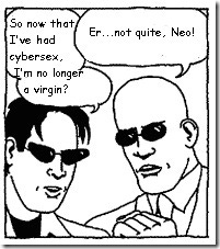 morpheus was having a hard time explaining to neo how his actions in the matrix could have a real-life effect