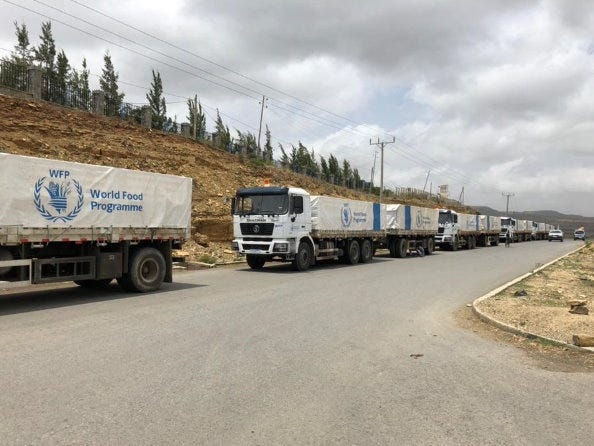 World Food Programme convoy reaches Tigray, many more are vital to meet  growing needs | World Food Programme