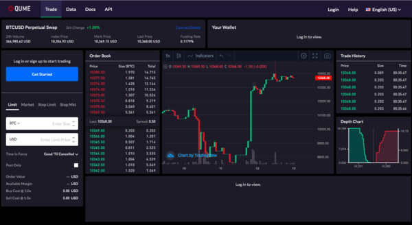 Qume - The World's Fastest Crypto Derivatives Exchange