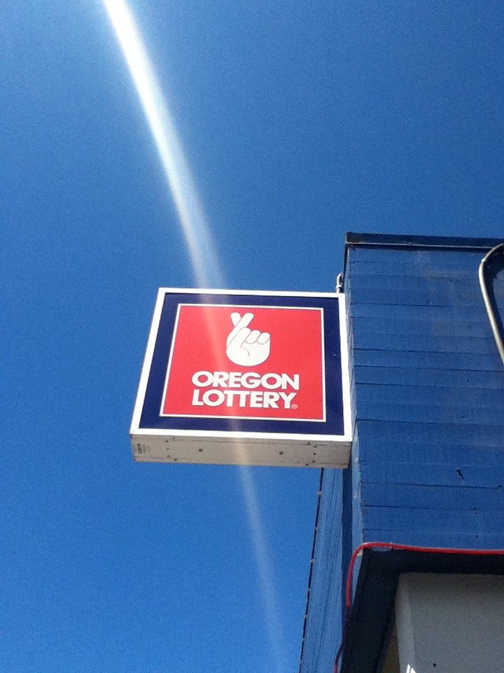 Oregon Lottery Sign
