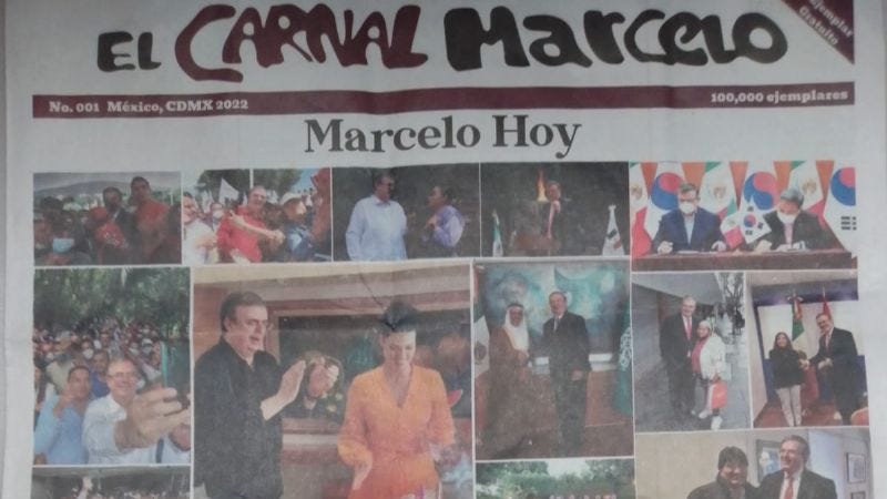 Elecciones 2024: Reparten periódico 'El Carnal Marcelo' en León