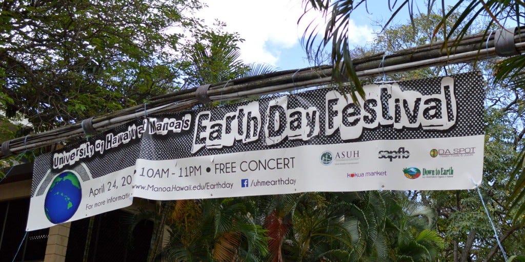 Earth Day at UH Manoa 2014