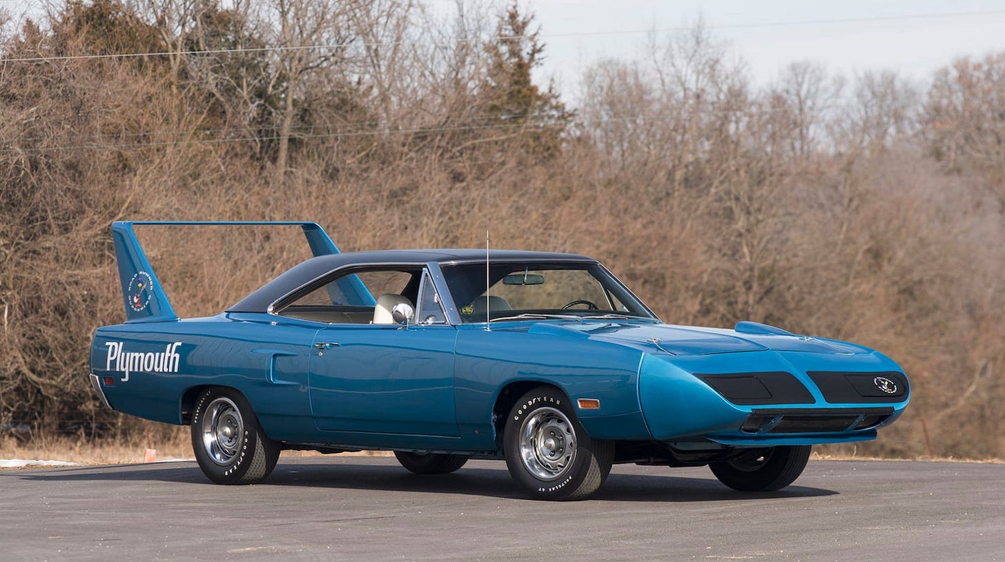 There's an All-Original 1970 Plymouth Superbird Headed to Auction