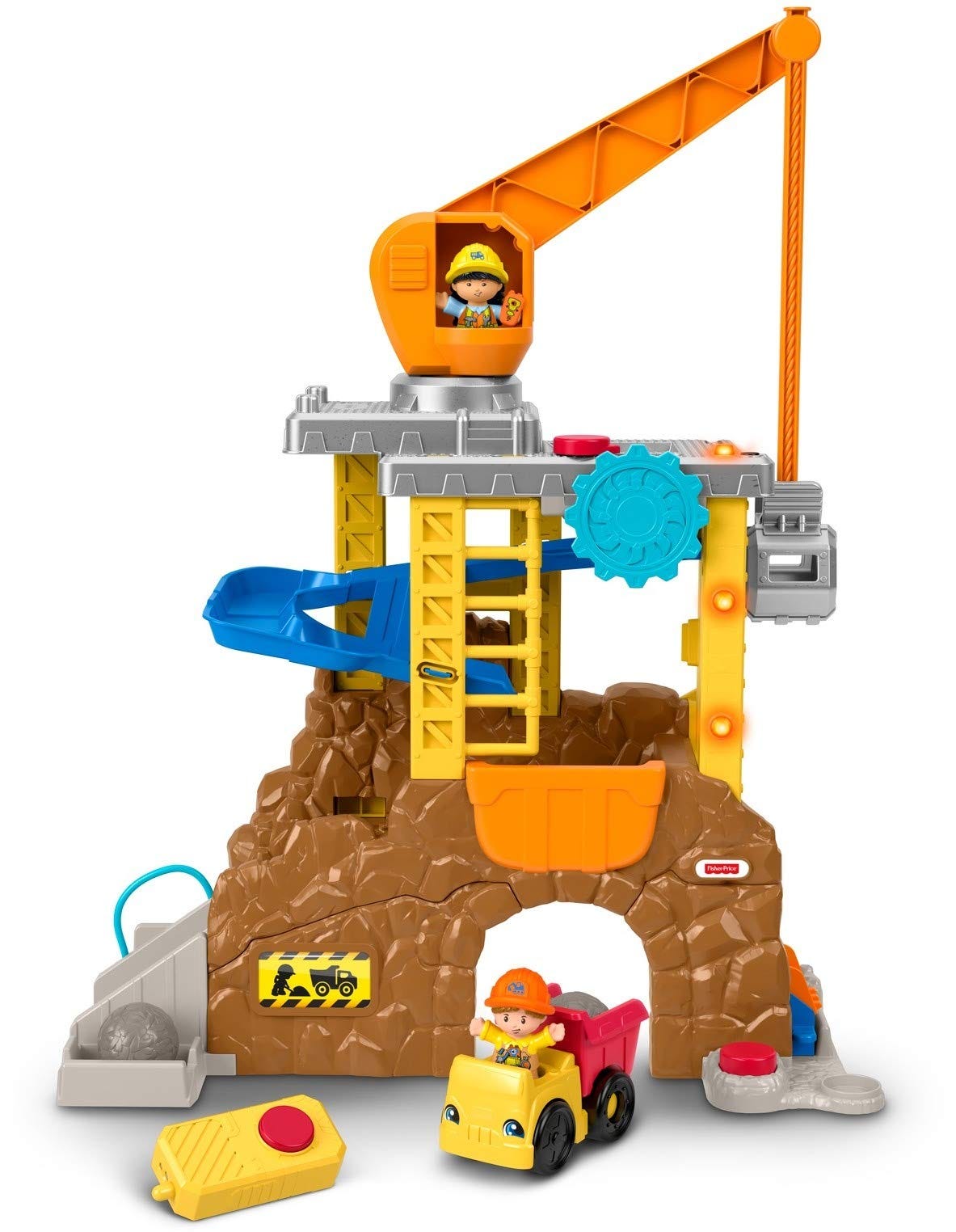 Amazon.com: Fisher-Price Little People Work Together Construction Site  Playset : Toys & Games