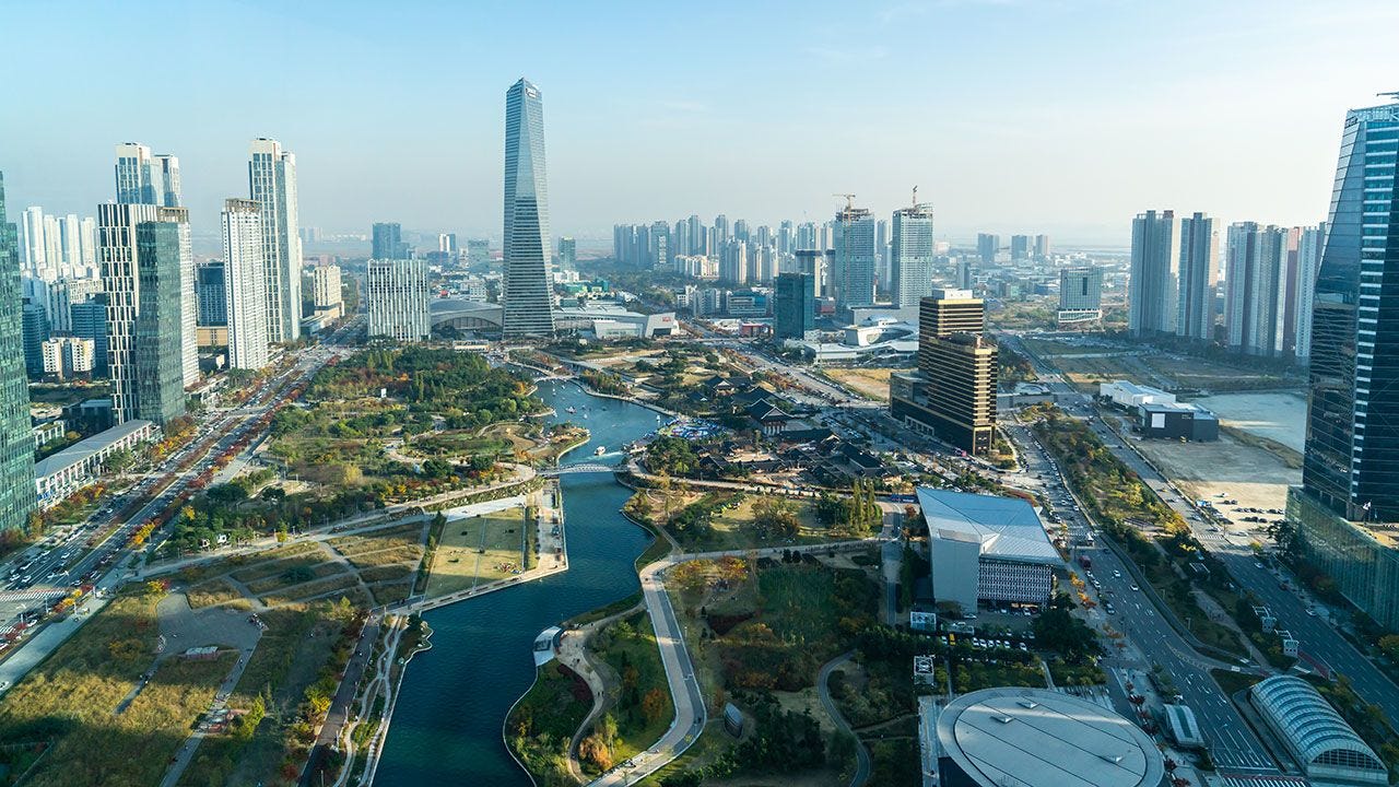 Sustainable and Smart: South Korea&#39;s Songdo Offers Green Spaces and Good  Schools - Mansion Global
