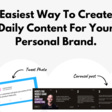 Contentdrips - Content Creation Tool Build For Your Personal Brands