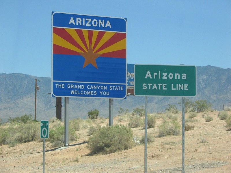 File:Arizona welcome sign.jpeg