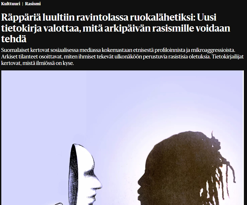 Helsingin Sanomien julkaiseman artikkelin otsikko ei perustu tositapahtumiin.