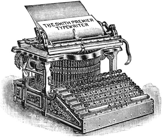 A typrewriter