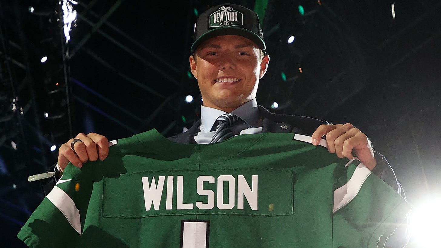 Why the Jets drafted Zach Wilson in 2021 instead of Justin Fields, Trey  Lance, Mac Jones | Sporting News