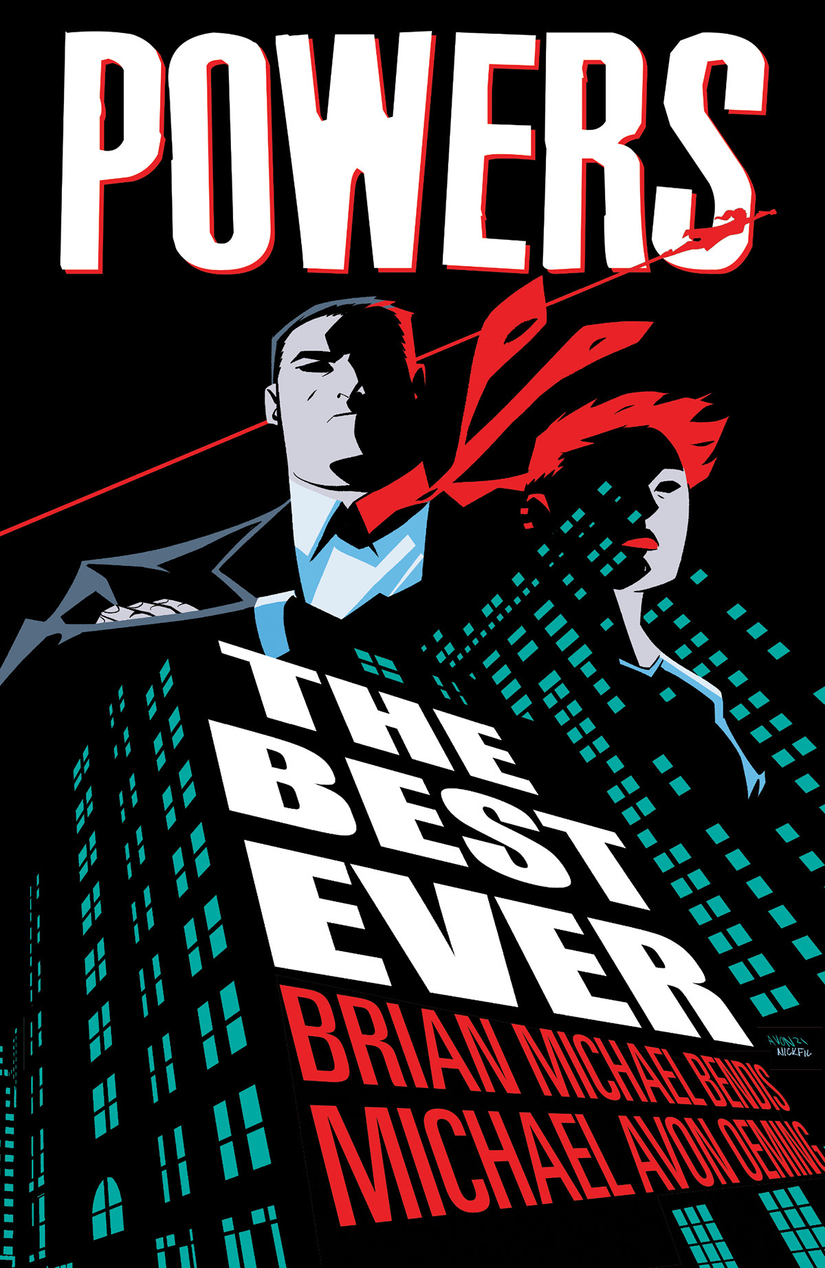 Powers The Best Ever - cover - Michael Avon Oeming