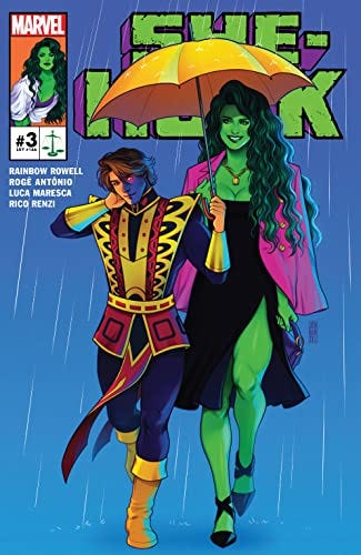Amazon.com: She-Hulk (2022-) #3 eBook : Rowell, Rainbow, Bartel, Jen,  Antonio, Roge: Kindle Store
