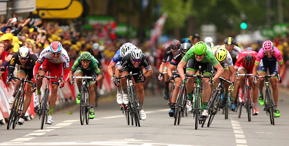 Tour de France Road Race Tactics: Sprint Finish | Bicycling