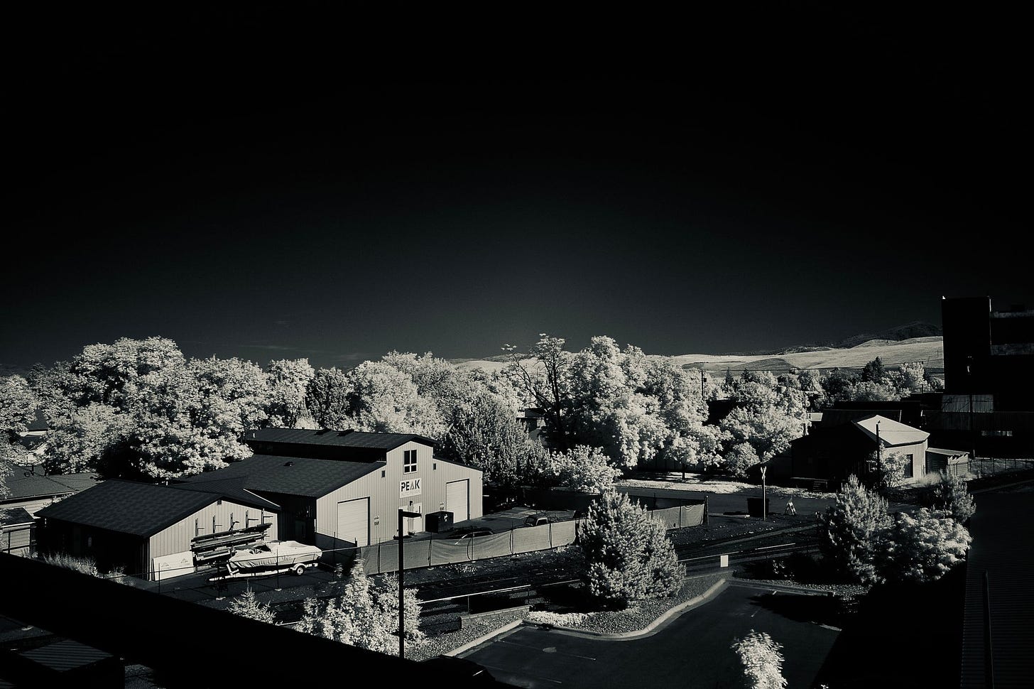 Infrared photograph