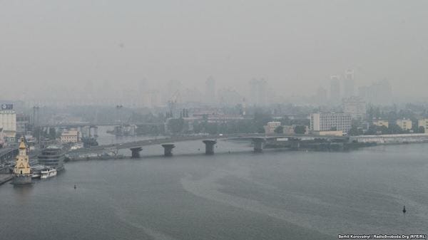 Київ - у десятці забруднених міст Європи