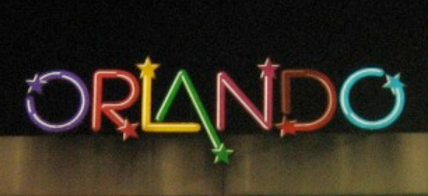 Old Orlando Citrus Bowl Sign