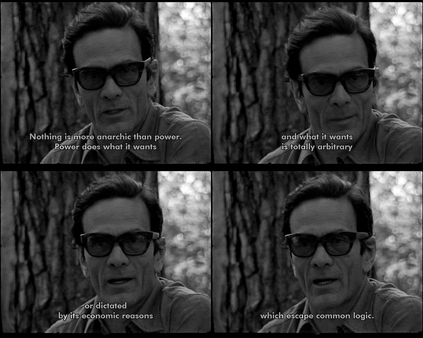 Pier Paolo Pasolini | Citation