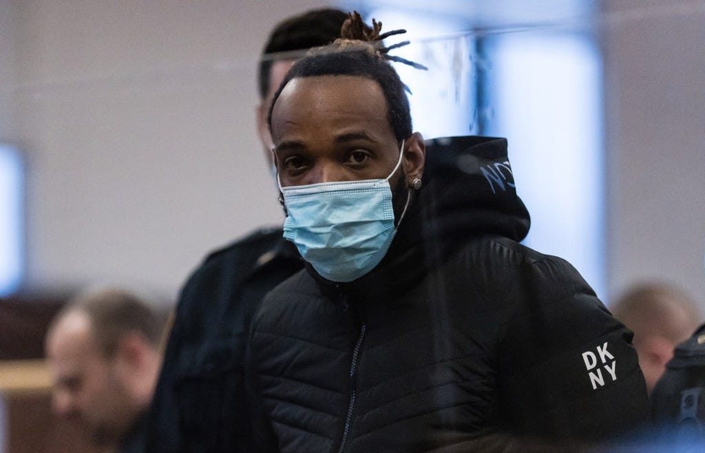 Roland Codrington at his arraignment hearing held at the Criminal Courthouse in downtown, Manhattan
