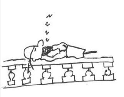 Sleeping pirate