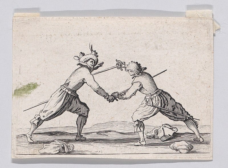File:Copy of Le Duel a L'Épée (The Duel with Swords), from Les Caprices Met DP888336.jpg