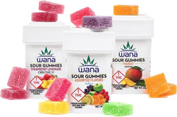 Indiva Begins Shipments of Wana Sour Gummies – New Cannabis Ventures