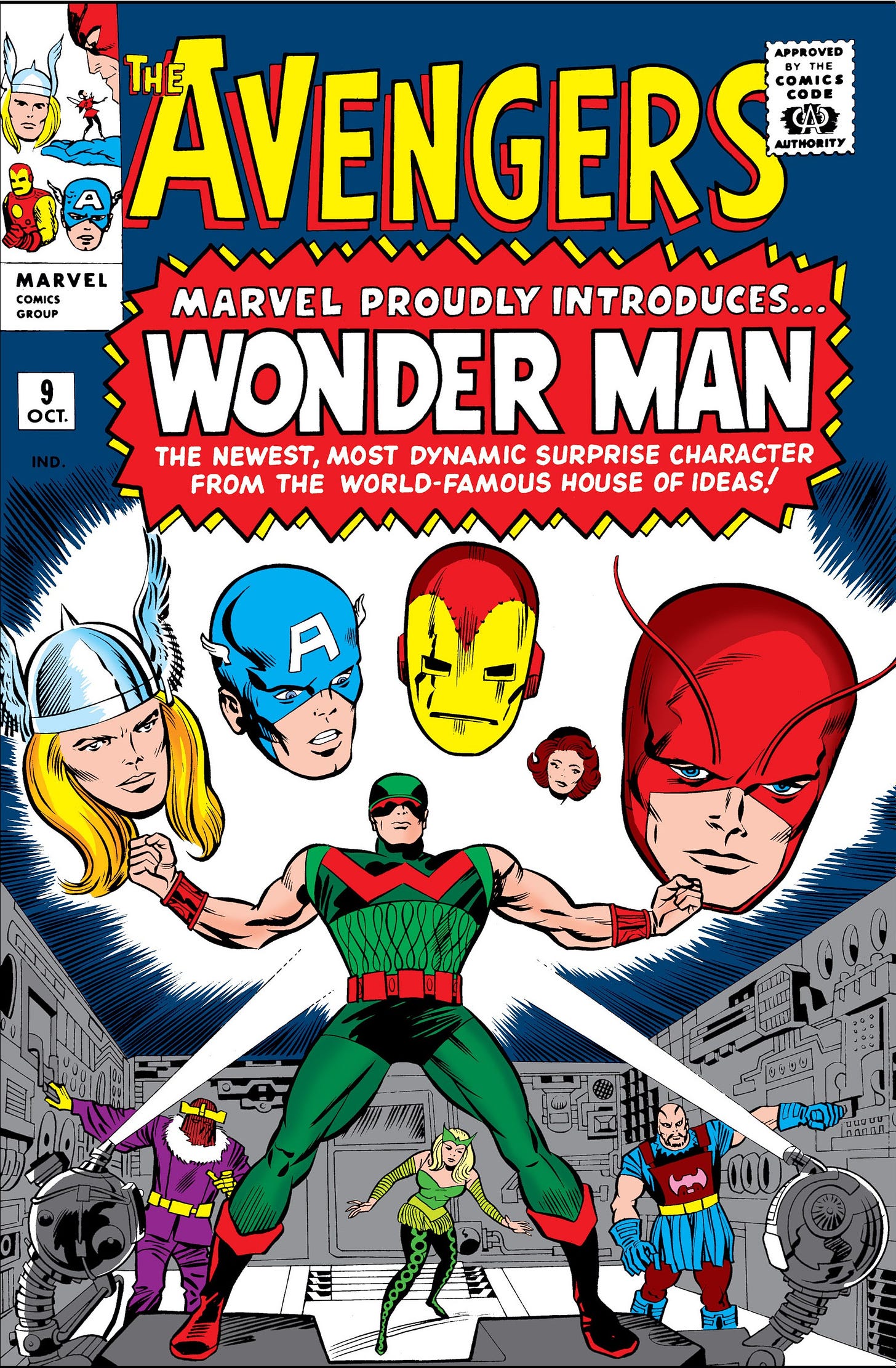 Avengers Vol 1 9 | Marvel Database | Fandom