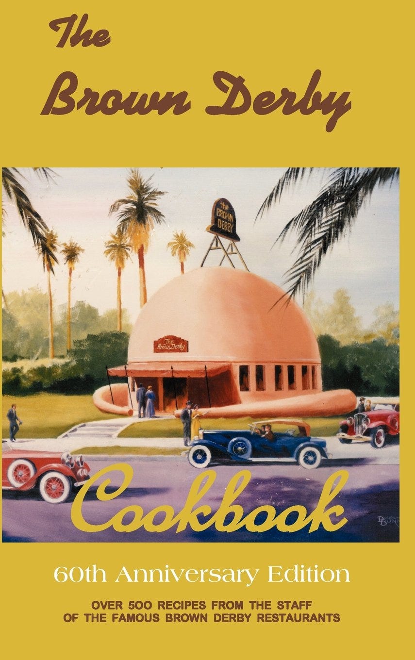 Cover of the Brown Derby Cookbook