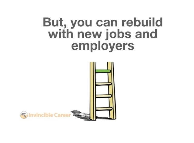 Rebuild your ladder rung with a new job