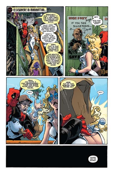 Deadpool and Dazzler (Time Travel)