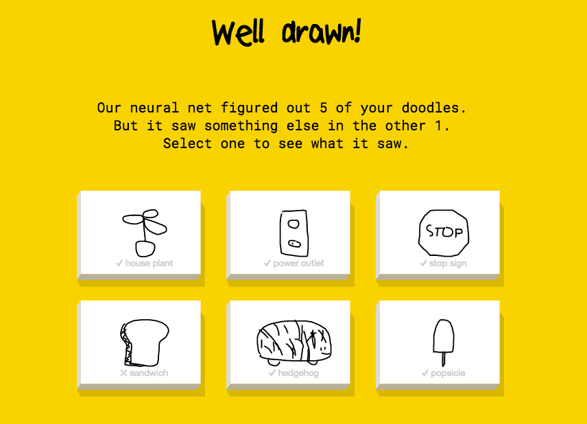 Google's Artificial Intelligence Game Can Guess What You Are Drawing |  Fortune