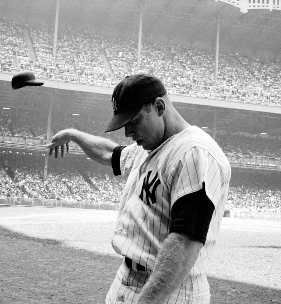 Baseball Researcher: A Portrait of Mickey Mantle in Decline