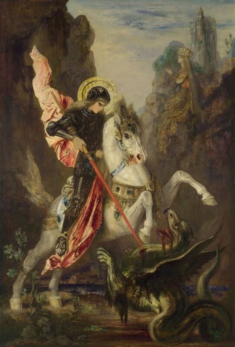 Gustave Moreau | Saint George and the Dragon | NG6436 | National Gallery, London