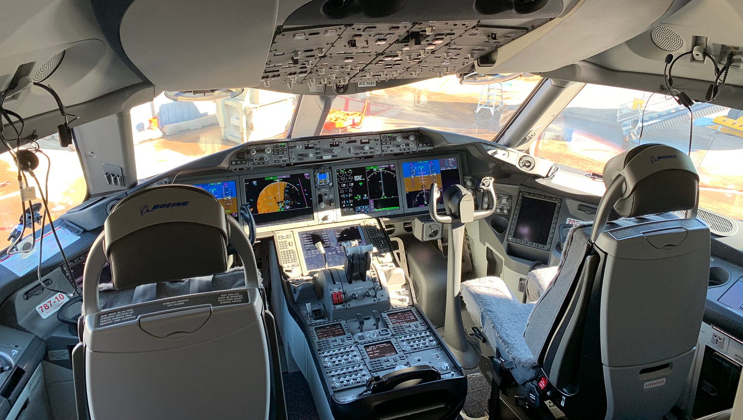 Plane cockpits: Are all those buttons really necessary?