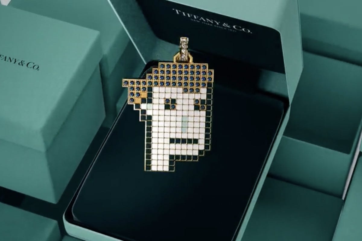 Tiffany is selling custom CryptoPunk pendants for $50,000 - The Verge