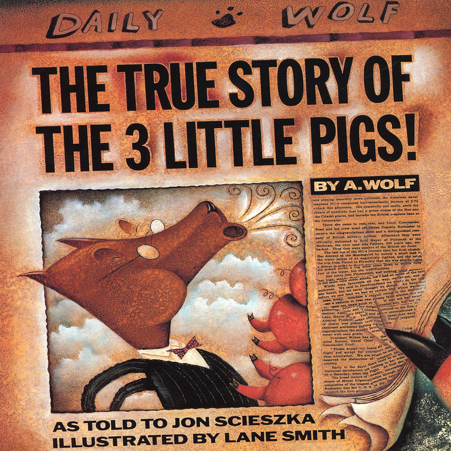 The True Story of the Three Little Pigs - Audiobook | Listen Instantly!