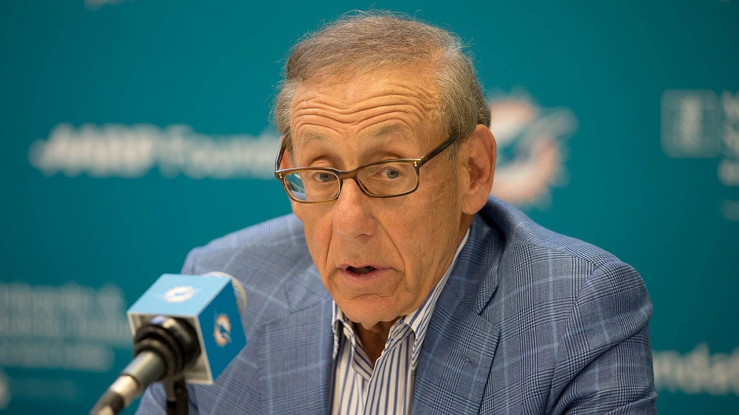 Stephen Ross issues statement about Dolphins investigation