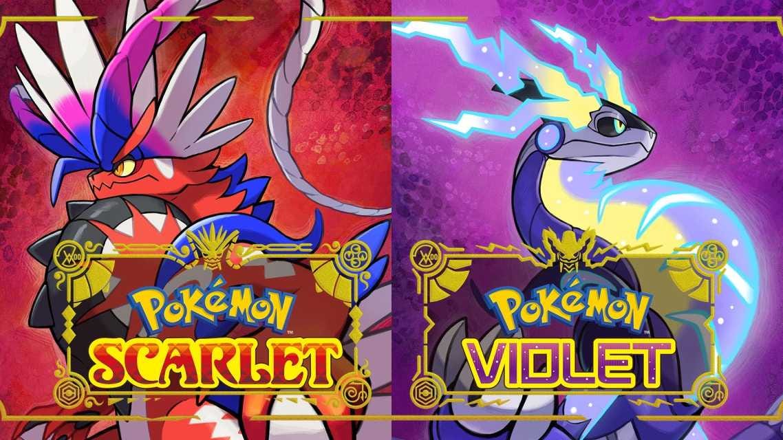 Pokémon Scarlet and Violet legendary Pokémon
