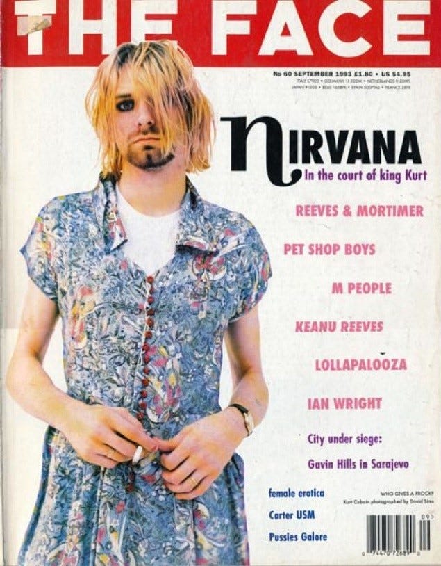 Kurt Cobain's Feminist Fashion Appeal | AnOther