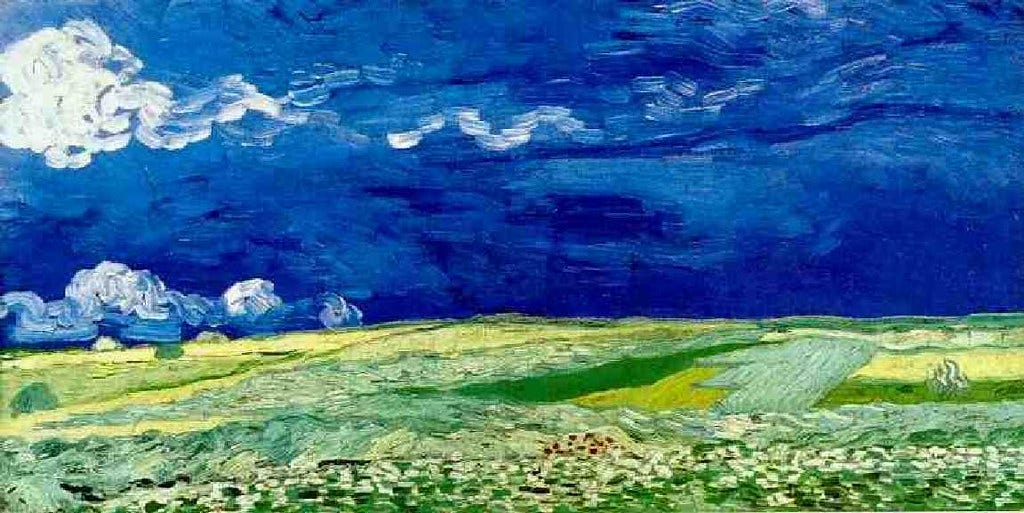 Wheat Field Under Clouded Sky | Vincent Van Gogh - Wheat Fie… | Flickr