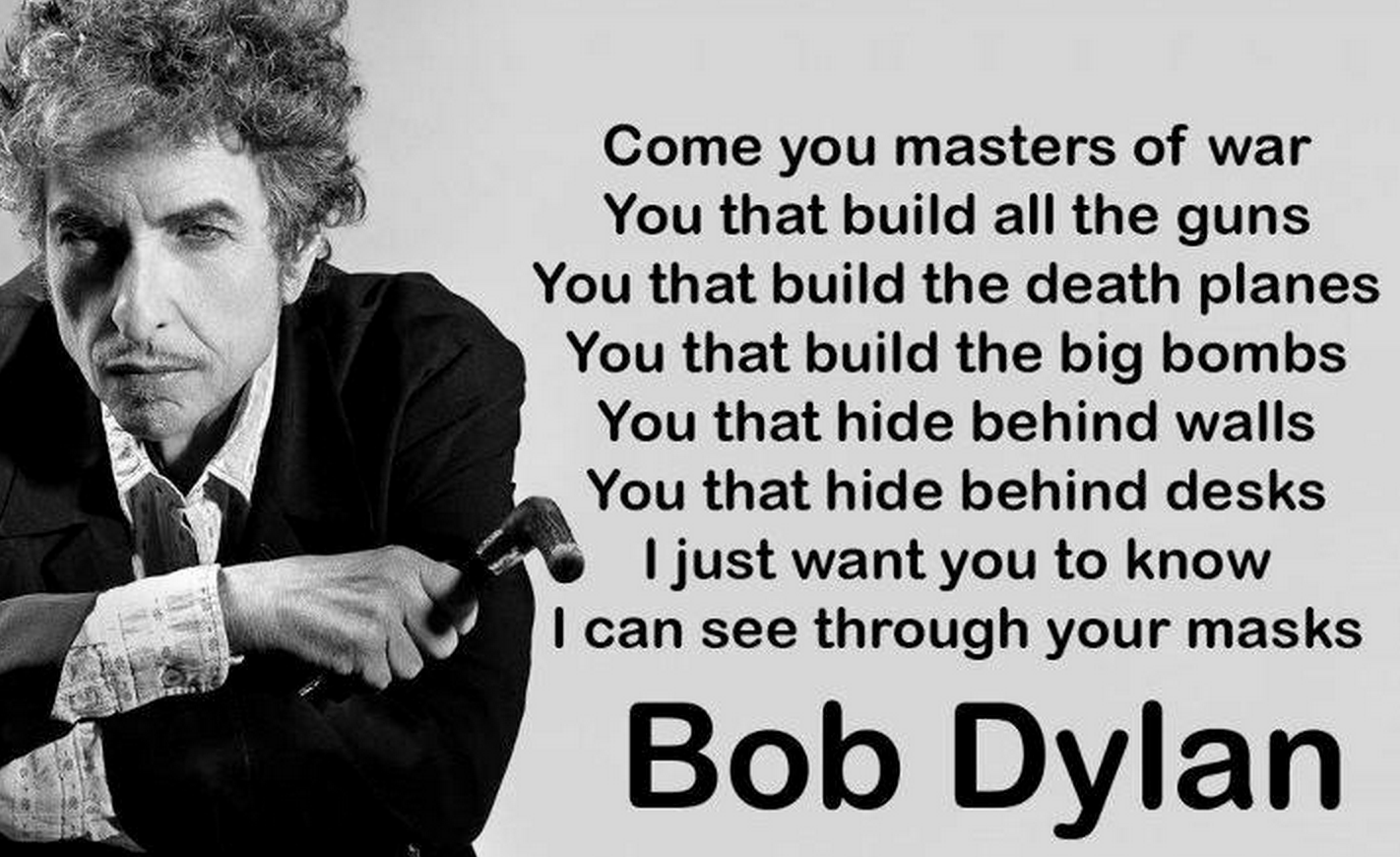 14/10/16 - Bob Dylan - Masters Of War - 1963 - In Deep Music Archive
