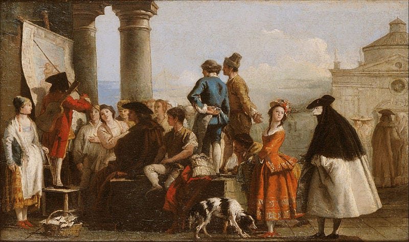 File:Giovanni Domenico Tiepolo - The Storyteller - Google Art Project.jpg