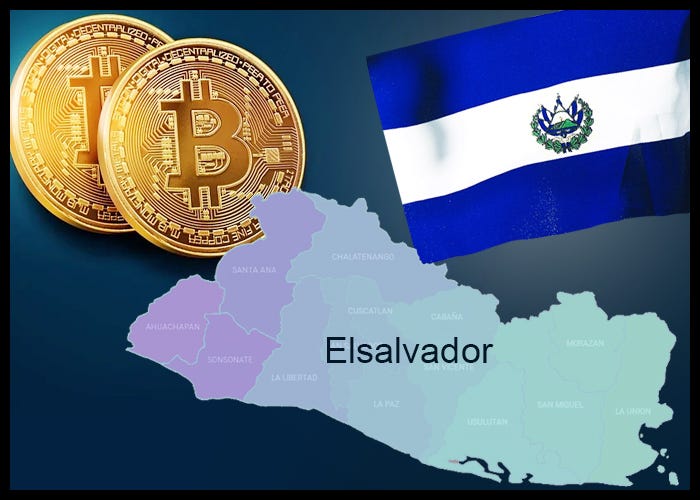 El Salvador Becomes First Country To Adopt Bitcoin As Legal Tender